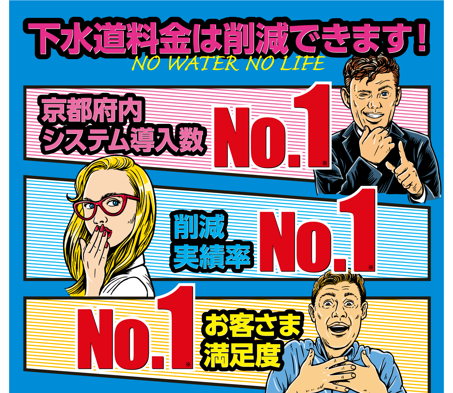 下水道料金は削減できます！